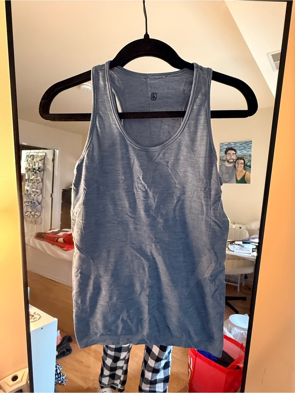 Sweaty Betty Light Blue Sleeveless Tank Top